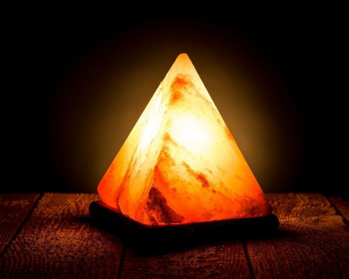 Солевая лампа ПИРАМИДА 2,2-2,55 кг