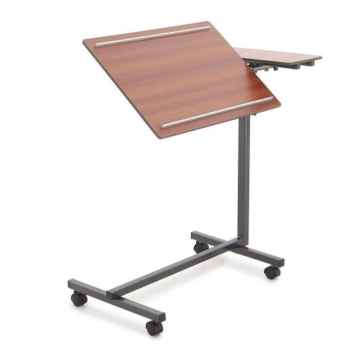 Прикроватный столик Мед-Мос ПС-002 (столешница из HPL пластика) коричневый