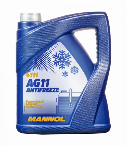 Антифриз MANNOL Antifreeze AG11 Longterm 4111 - 5 л