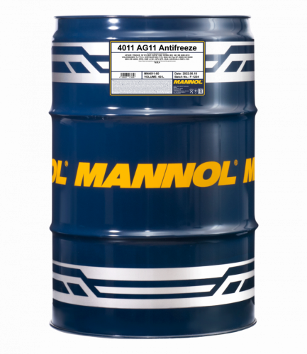 Антифриз MANNOL Antifreeze AG11 (-40 °C) Longterm 4011 - 60 л