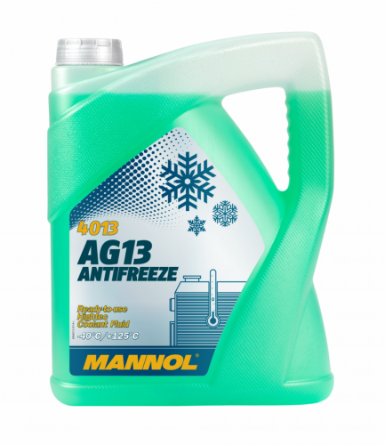 Антифриз MANNOL Antifreeze AG13 (-40 °C) Hightec 4013 - 5 л
