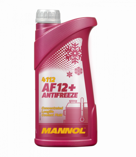Антифриз MANNOL Antifreeze AF12+ Longlife 4112 - 1 л