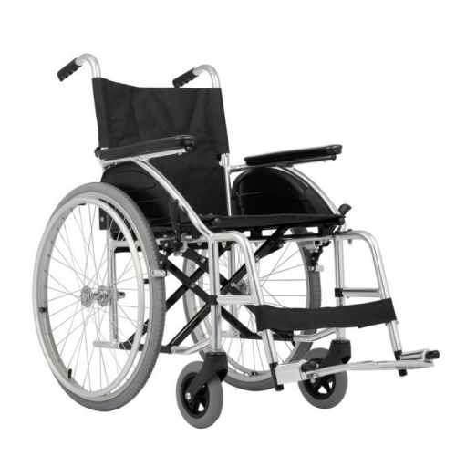 Кресло-коляска Ortonica BASE 160 16"PU (40,5см) алюмин. рама