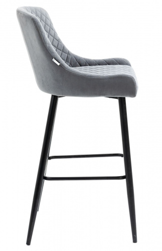 Барный стул Everprof Nico Ткань Серый фото 5