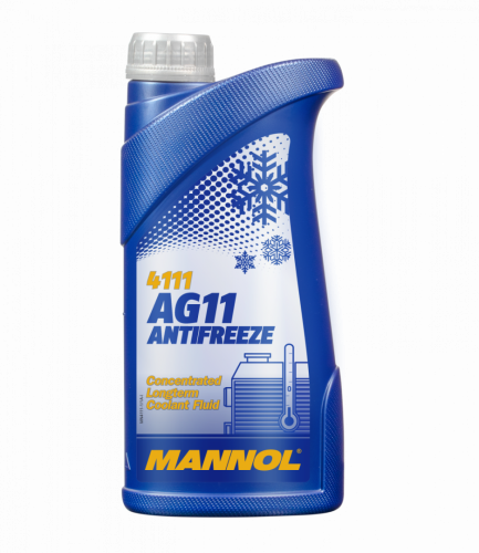 Антифриз MANNOL Antifreeze AG11 Longterm 4111 - 1 л