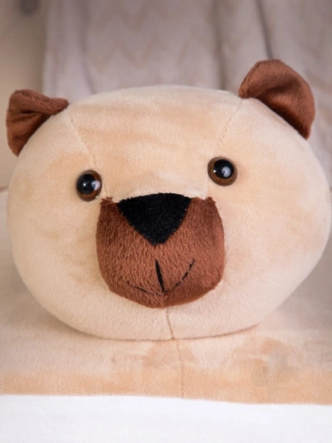 Подушка-игрушка BelbergKids в виде зверей БИ-1 (Медведь) фото 7