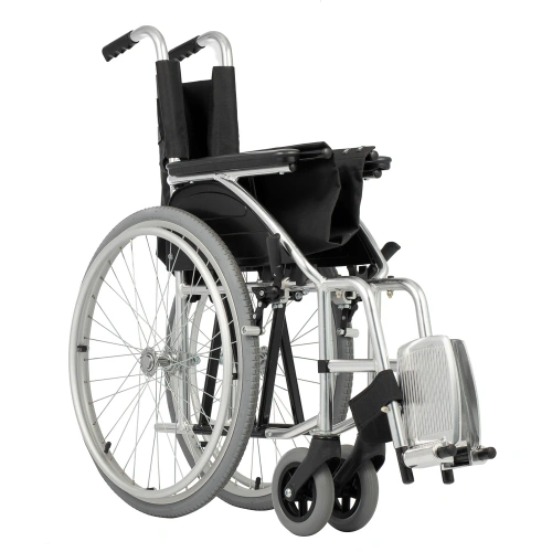 Кресло-коляска Ortonica BASE 160 16"PU (40,5см) алюмин. рама фото 4