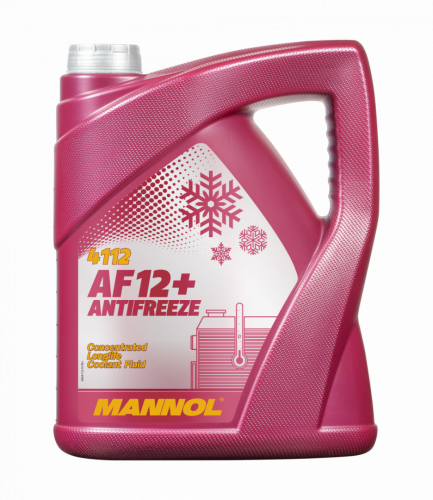 Антифриз MANNOL Antifreeze AF12+ Longlife 4112 - 5 л
