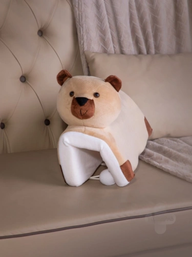 Подушка-игрушка BelbergKids в виде зверей БИ-1 (Медведь) фото 8