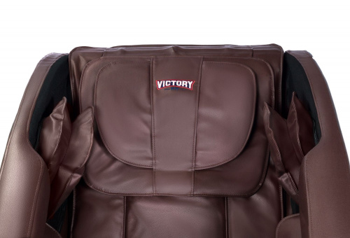 Массажное кресло VictoryFit VF-M98 цвет коричн/серый фото 2