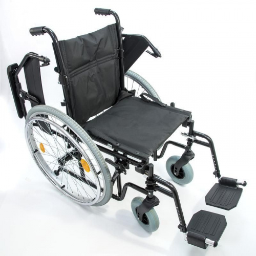 Кресло-коляска Оптим 712 N-1 ширина сиденья 46 см, пневмо колеса фото 3