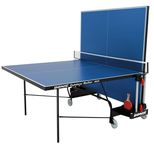 Теннисный стол с сеткой Donic Outdoor Roller 400 синий