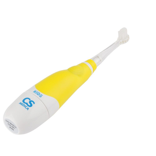 Электрическая звуковая зубная щетка CS Medica SonicPulsar CS-561 Kids (желтая) фото 20