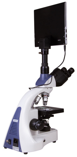 Микроскоп цифровой Levenhuk MED D10T LCD, тринокулярный фото 14
