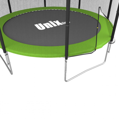 Батут Unix line Simple с внешней сеткой 10 футов - 300 см (зеленый) (TRSI10OUTG) фото 3