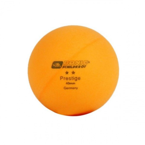 Мячики для настольного тенниса Donic Prestige 2, 6 штук, оранжевый фото 2