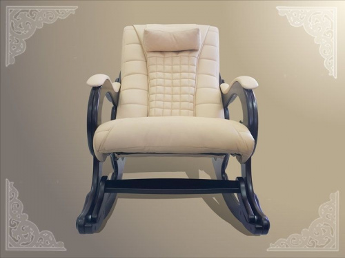 Массажное кресло-качалка EGO WAVE EG-2001 LUX стандарт (цвет Карамель) фото 4
