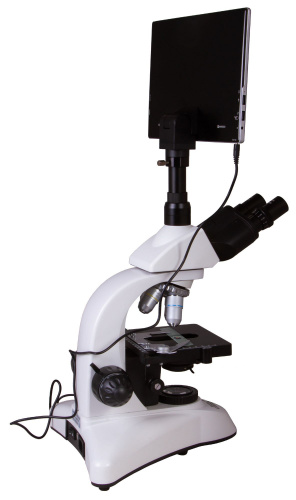 Микроскоп цифровой Levenhuk MED D25T LCD, тринокулярный фото 5