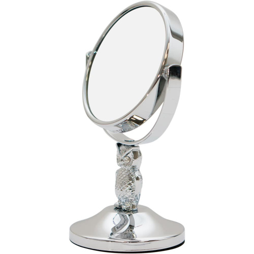 Зеркало косметическое Belberg BZ-11 (с 5-ти кратным увеличением) Сова фото 4