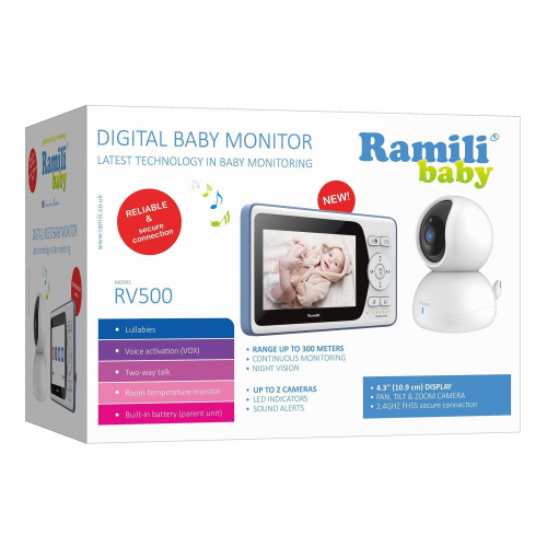 Цифровая видеоняня Ramili Baby RV500 фото 5