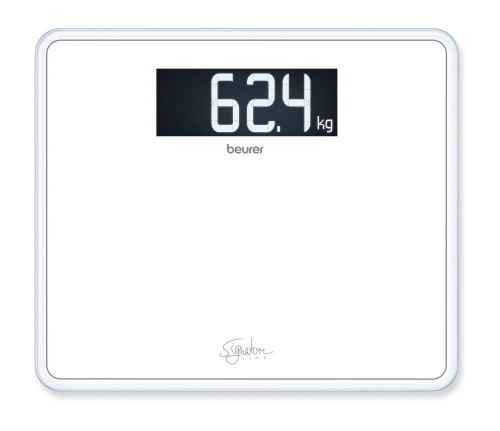 Весы Beurer GS410 Signature Line стеклянные цвет черный фото 5