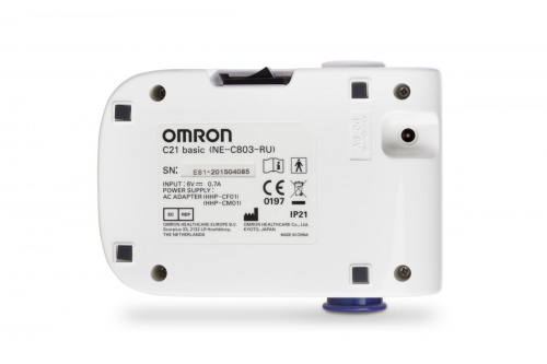 Ингалятор компрессорный OMRON NE-C21 basic (NE-С803-RU) фото 10