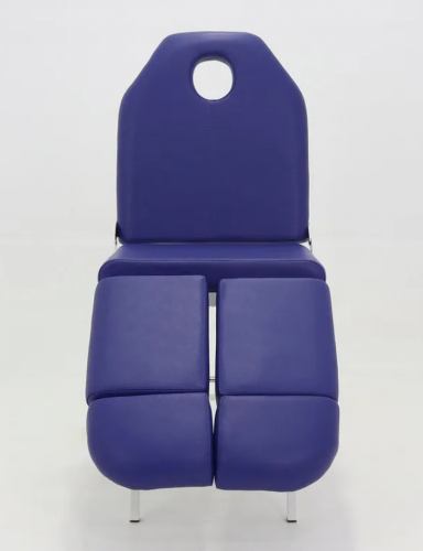 Кресло косметологическое Мед-Мос FIX-2A (КО-162) (SS4.01.10) синий фото 3
