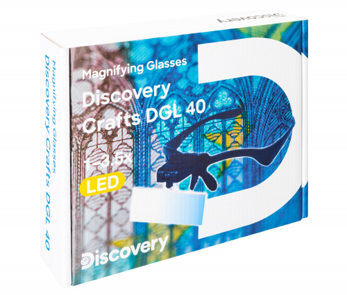 Лупа-очки Levenhuk Discovery Crafts DGL 40 фото 10