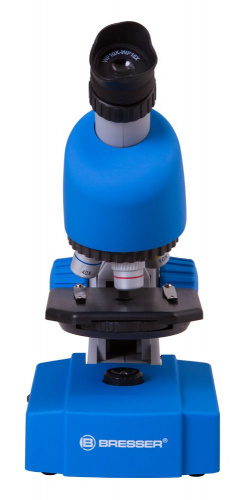 Микроскоп Bresser Junior 40x-640x, синий фото 4