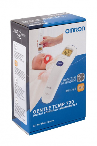 Термометр инфракрасный бесконтактный OMRON Gentle Temp 720 (MC-720-E) фото 6