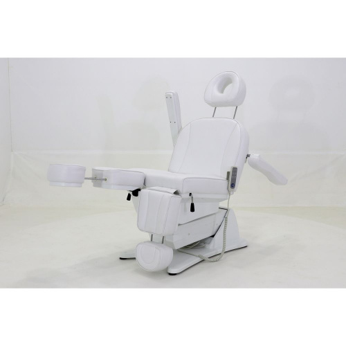 Кресло косметологическое электрическое ММКП-3 (КО-193Д) 8-секций (белый) фото 3