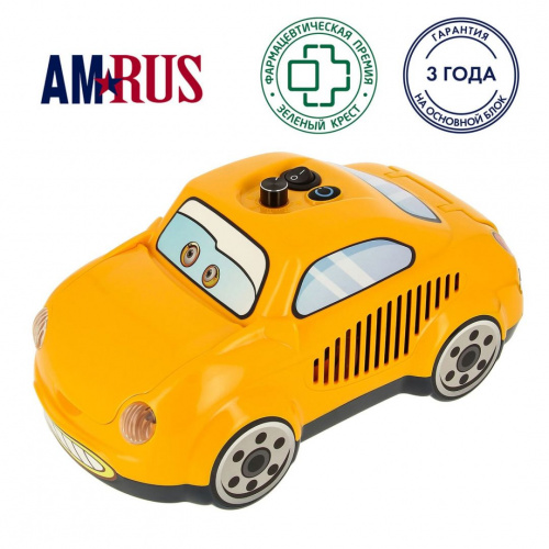 Ингалятор Amrus АМNB-503 компрессорный небулайзер Формула Здоровья с таймером