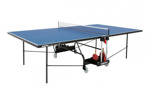 Теннисный стол с сеткой Donic Outdoor Roller 400 синий фото 4