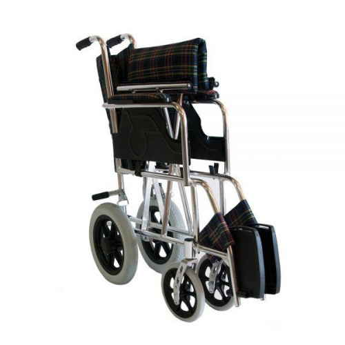 Кресло-коляска механическая Мега-Оптим FS860LB ширина сиденья 45см фото 3