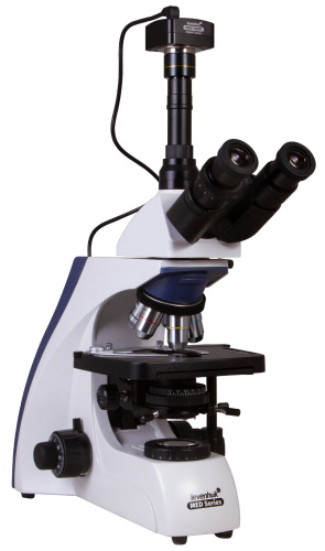 Микроскоп цифровой Levenhuk MED D30T, тринокулярный фото 3