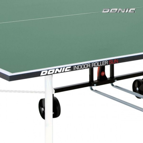 Теннисный стол Donic Indoor Roller Sun Green 16 мм фото 2