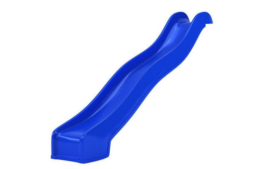 Скат пластиковой горки длина 3 метра со штуцером для воды (Бельгия) КВТ, HAPRO цвет синий
