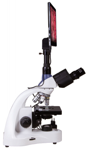 Микроскоп цифровой Levenhuk MED D10T LCD, тринокулярный фото 16