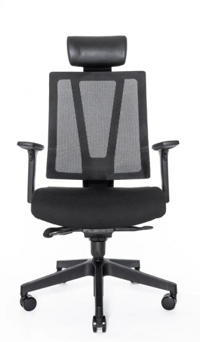 Кресло FALTO G-1 GON 01KAL/BK-BK (Каркас черный, спинка черная, сидение черное) фото 4