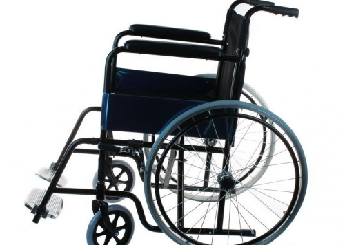Прокат Кресло-коляска инвалидная LY-250-102 (ширина сид. 45см) колеса литые фото 4