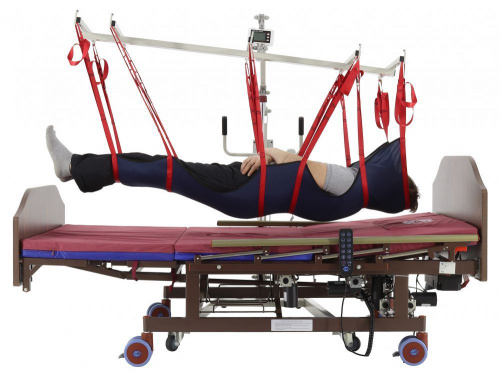 Кронштейн с ремнем для перемещения пациента на электрическом подъемнике 320.00 в горизонтальном положении (320.32) фото 8