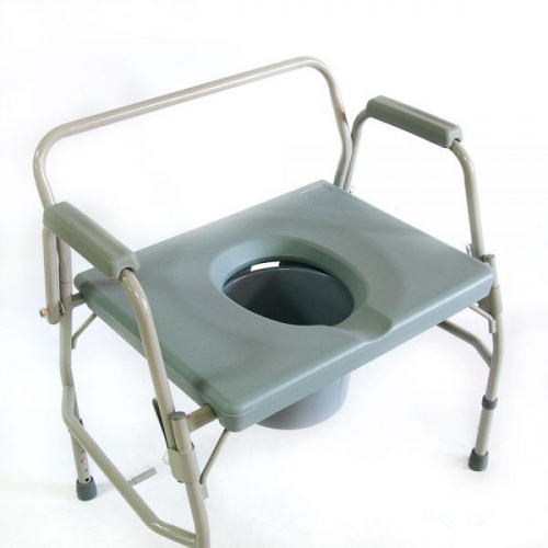 Кресло-туалет широкое Мега-Оптим HMP-7012 фото 3