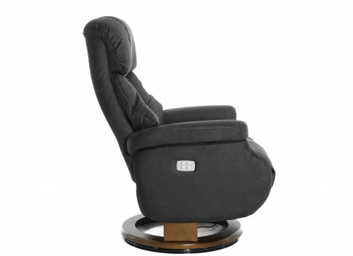 Кресло Relax Lux Electro S16099RWB_ НУБУК( Charcoal16 / 029WALNUT) фото 7