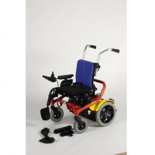 Кресло-коляска Отто Бокк Skippy с электроприводом (30 см,красный) фото 32