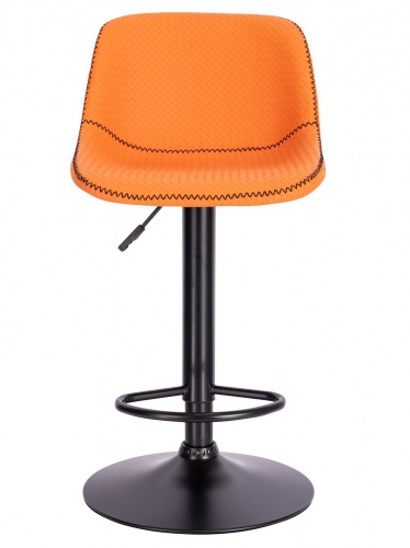 Барный стул Everprof Smile Black Экокожа Оранжевый фото 7