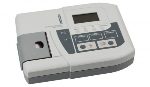 Монитор Электрокардиограф 1-3-канальный мини ЭК 3Т-01-«Р-Д»/2 (T10000) с цветным экраном и бумагой 80 мм фото 3