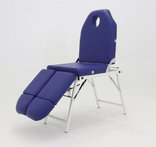 Кресло косметологическое Мед-Мос FIX-2A (КО-162) (SS4.01.10) синий фото 6