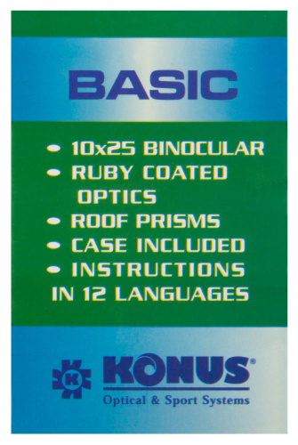 Бинокль Konus Basic 10x25 фото 14