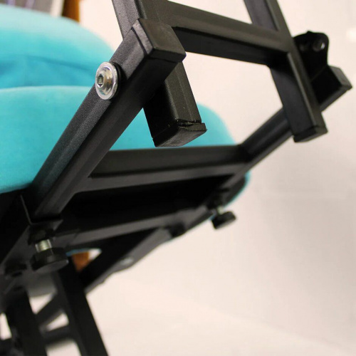 Стул-парта ортопедический Талантум ГЛ, толщина сиденья 8,5см, (корпус чёрного цвета) антрацит фото 5