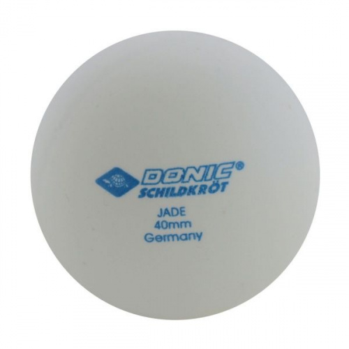 Мячики для настольного тенниса Donic Jade 6 штук, белый фото 2